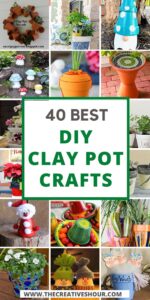 40 Fun & Easy DIY Clay Pot Crafts for Beginners