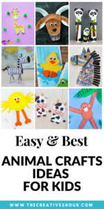 40 Best Animal Crafts For Kids, Toddlers & Preschoolers