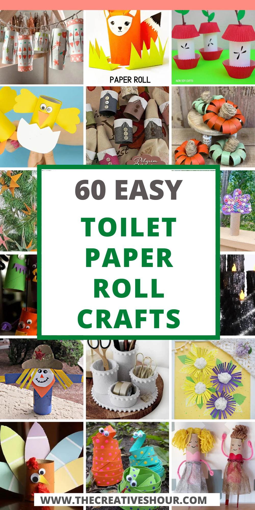 40 Easy Toilet Paper Roll Crafts for Kids and Adults - Fabulessly Frugal