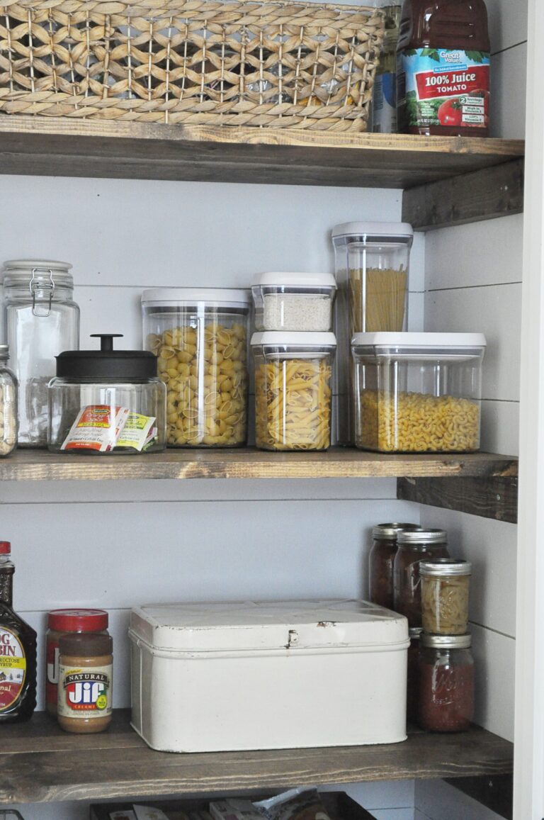 30 DIY Pantry Shelves To Build For Your Home