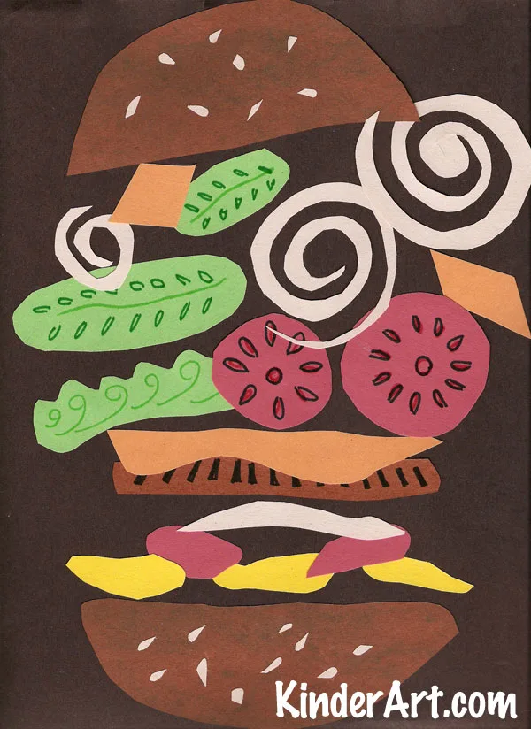 Hamburger Collage