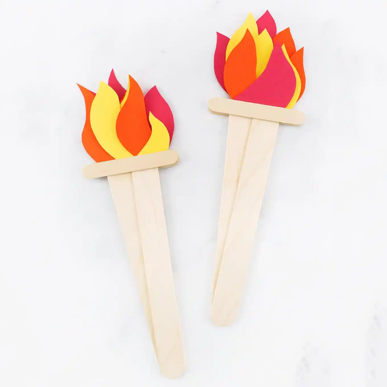 Olympics-Inspired Torch Craft