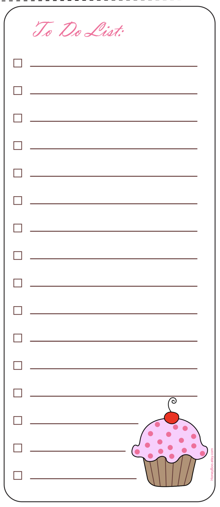 35 Free To-Do List Printable Templates To Get You Organised