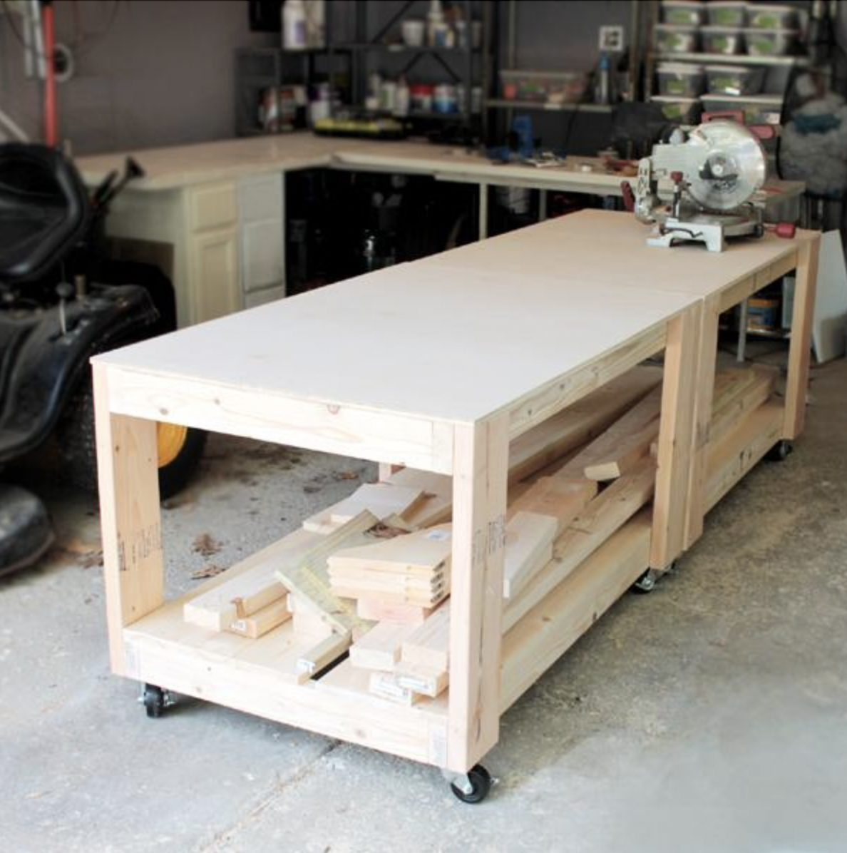 55 Cool Work Bench Ideas For Your Garage