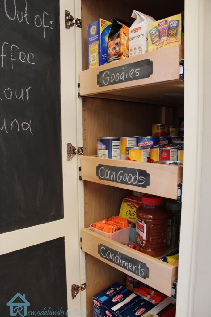 Pull-Out Shelves Pantry
