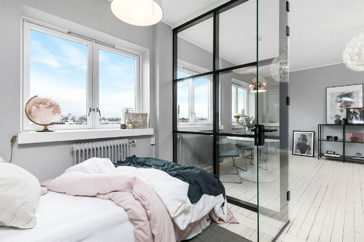 Small Scandinavian Apartment With Open And Airy Design