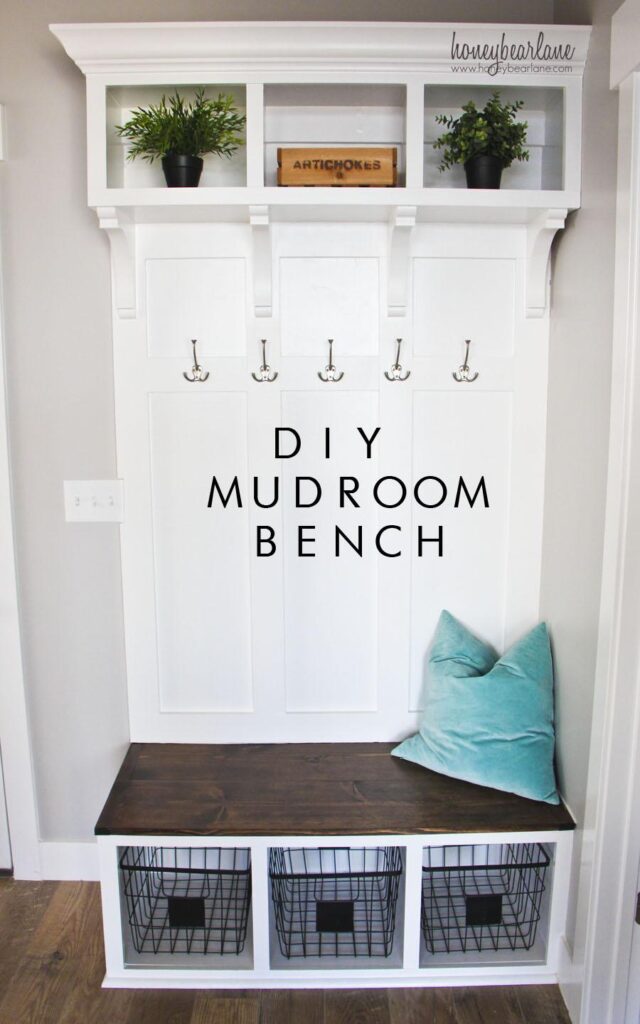 32 Cool Mudroom Bench Ideas To Help You Stay Organized