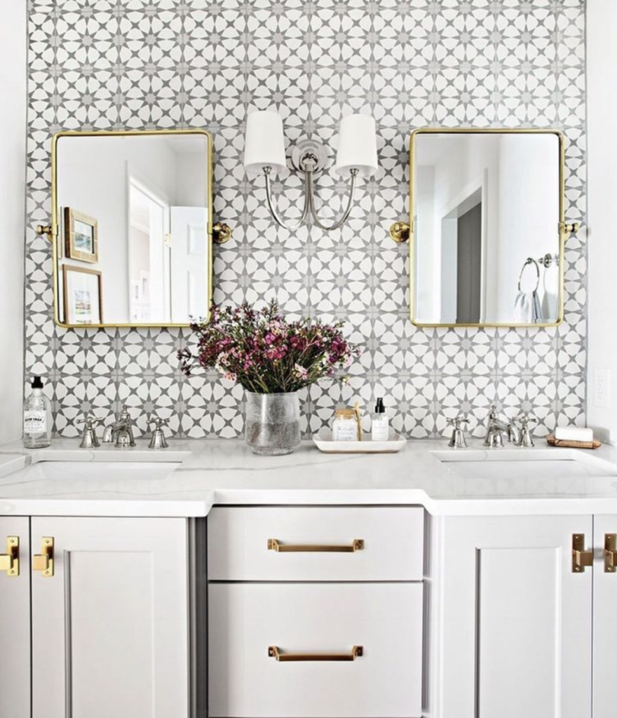 30 Stylish Bathroom Backsplash Ideas And Inspiration