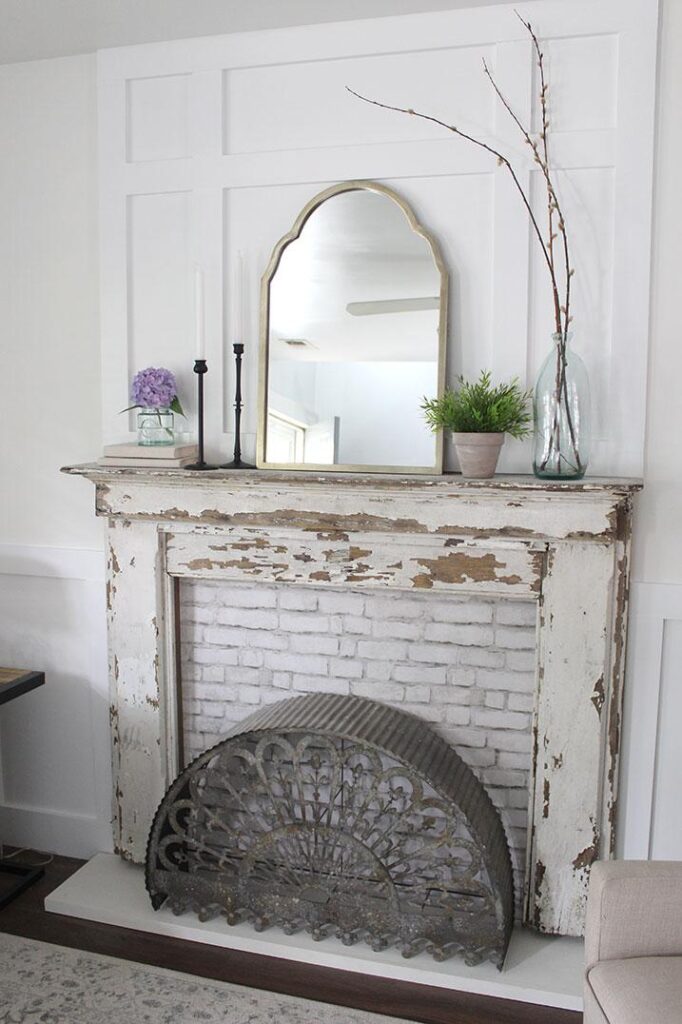 25 Cool DIY Faux Fireplace Ideas That Won’t Cost A Bomb