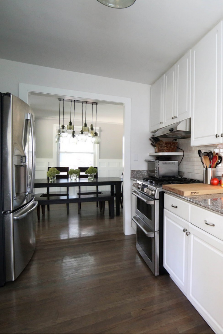 Opt For White Cabinets For Kitchen Layouts For A Clean And Bright Look
