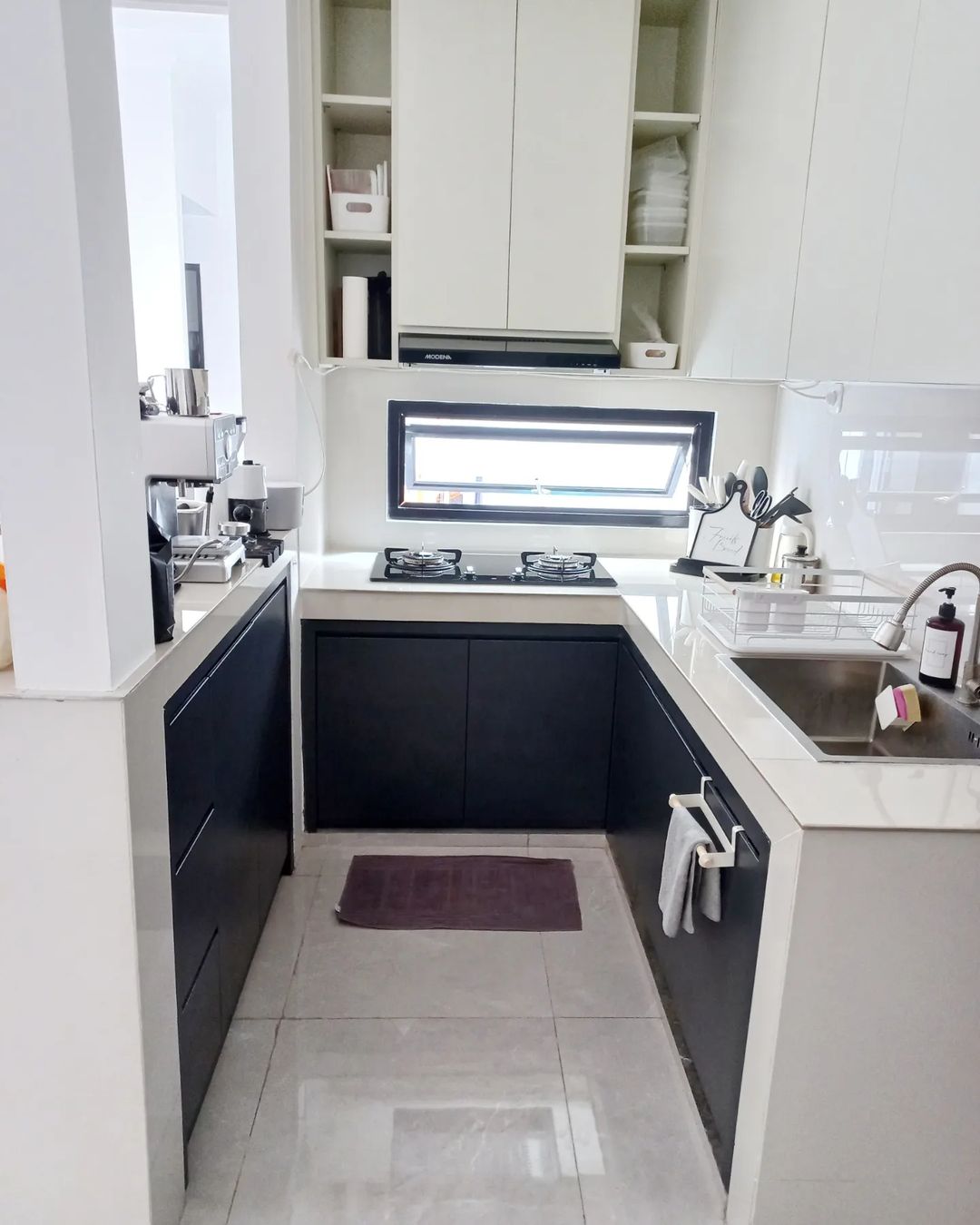 U-Shaped Kitchen In A Small Space