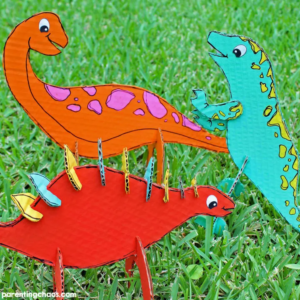 50 Easy Dinosaur Crafts & Activities For Preschool Kids