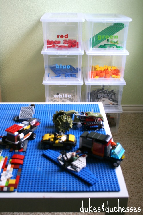 DIY Lego Head Storage Container - Meatloaf and Melodrama