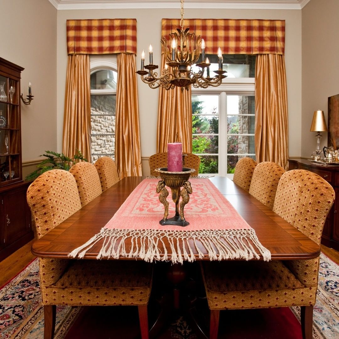 Vintage Curtains For Windows Striking Focal Point