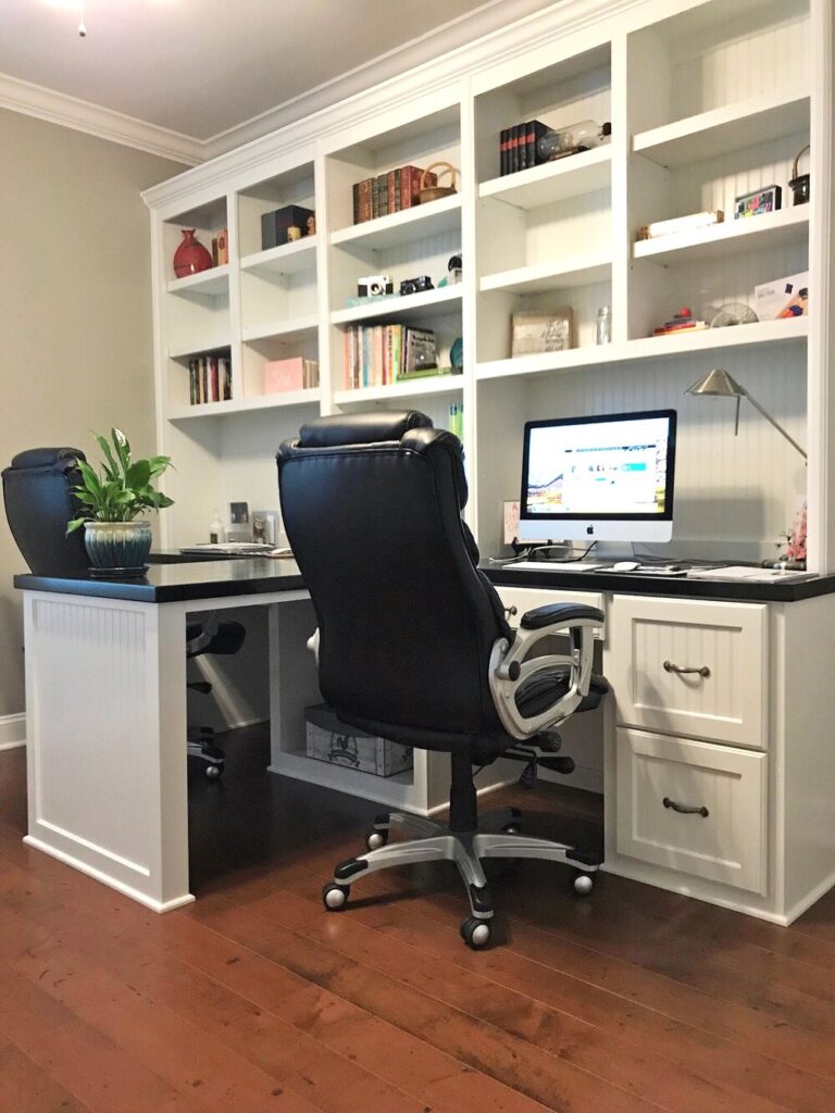 50 Amazing Built In Desks For Home Offices