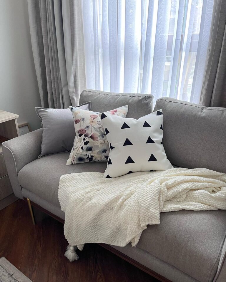 40 Throw Pillows For Grey Couch For A Personal Touch