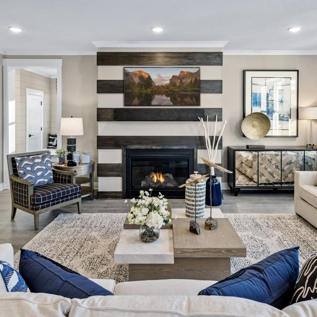 25 Amazing Fireplace Accent Wall Ideas That Stands Out