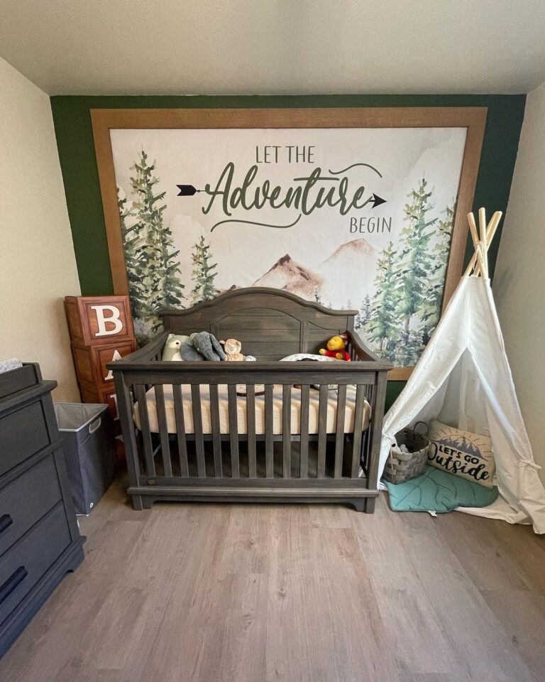 30 Brilliant Nursery Accent Wall Ideas For Your Baby’s Room