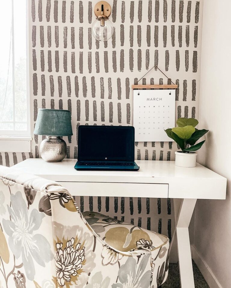 30 Amazing Office Accent Wall Ideas For Your WFH Setup