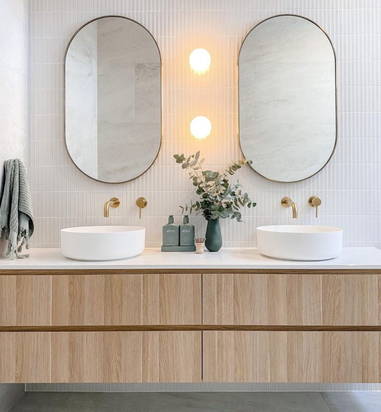 25 Amazing Double Vanity Mirrors for Bathroom