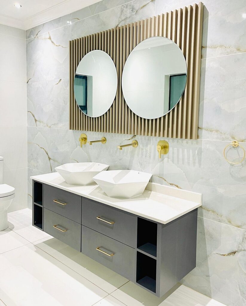 25 Amazing Double Vanity Mirrors for Bathroom