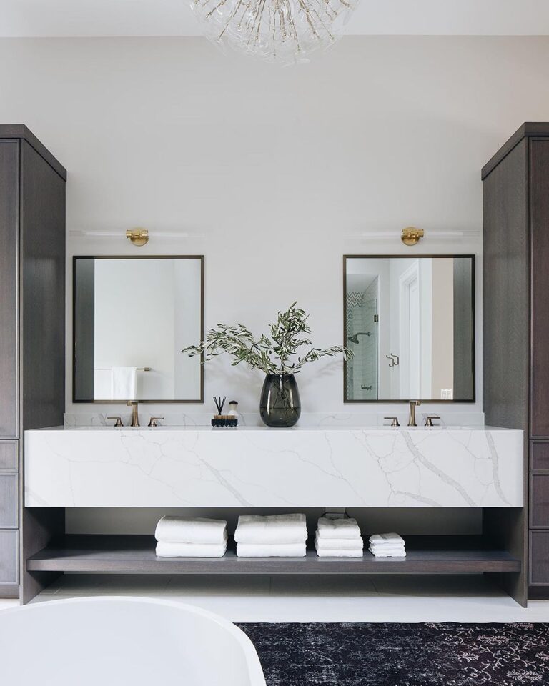 25 Amazing Double Vanity Mirrors for Bathroom