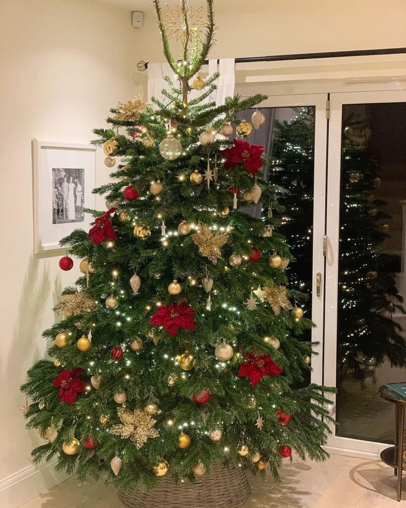 30 Red And Gold Christmas Tree Ideas You Will Love