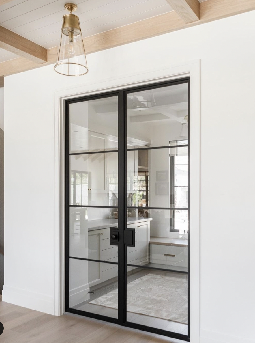 30 Amazing Interior Black Doors With White Trim Ideas