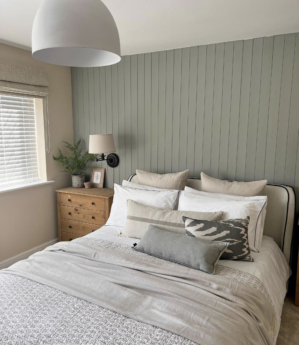 30 Sage Green Bedroom Accent Wall Ideas