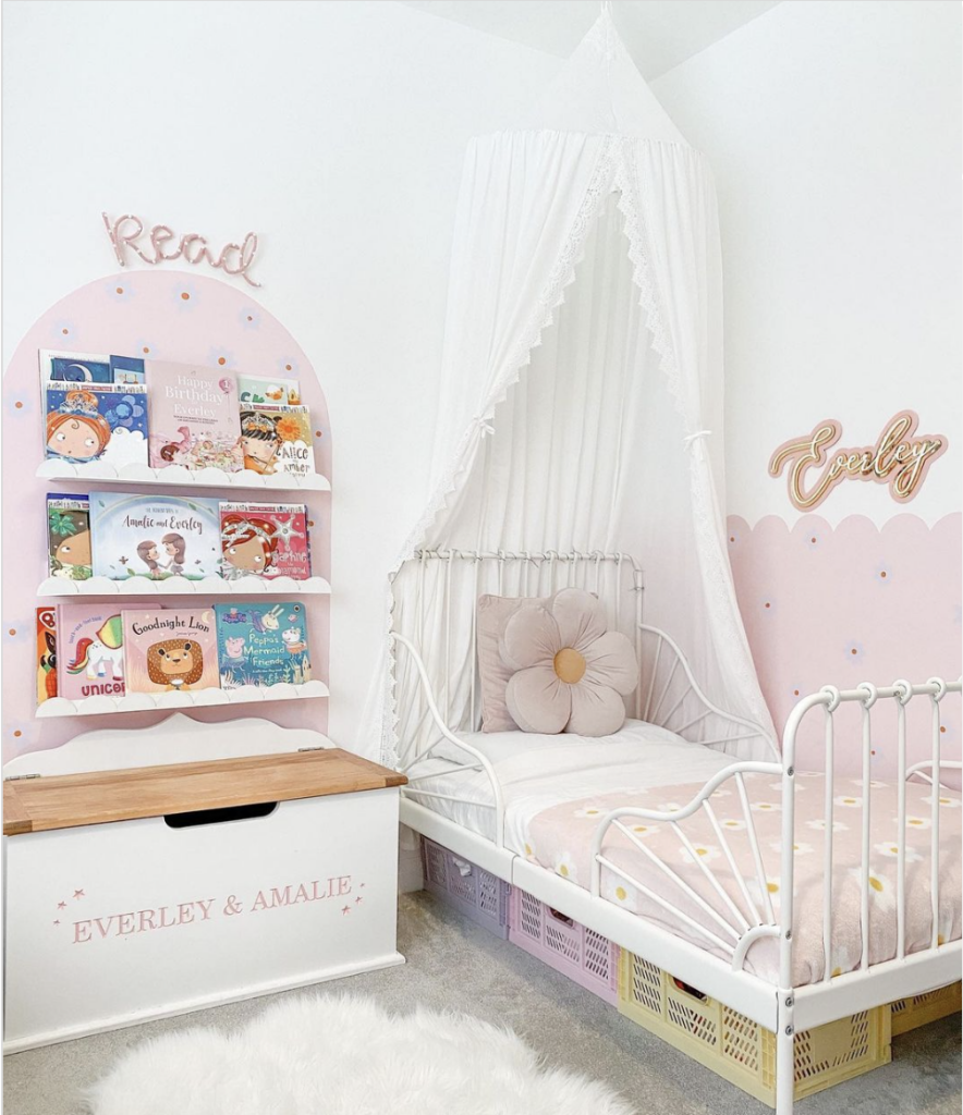 Cute Pink Little Girls Bedroom Ideas