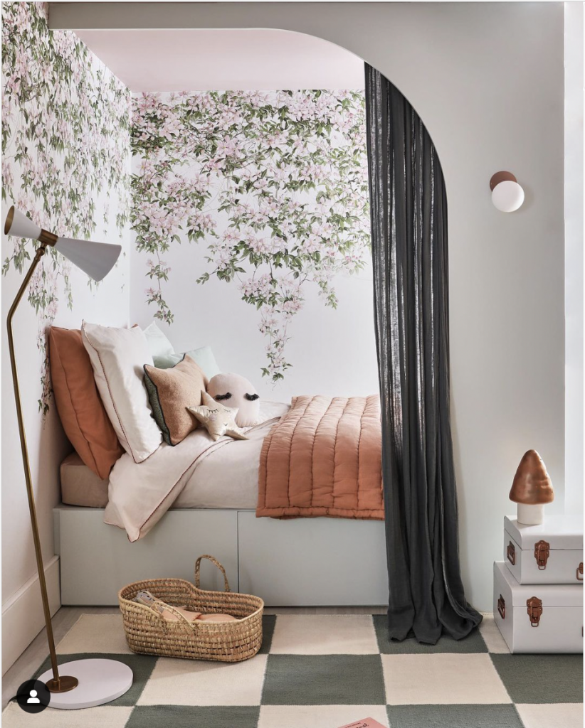 Nature-Inspired Bedroom For Your Small Girl