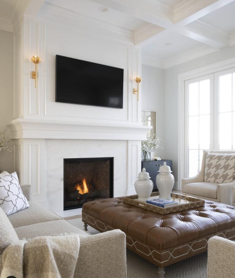 40 Beautiful Fireplace Sconces For Your Living Room