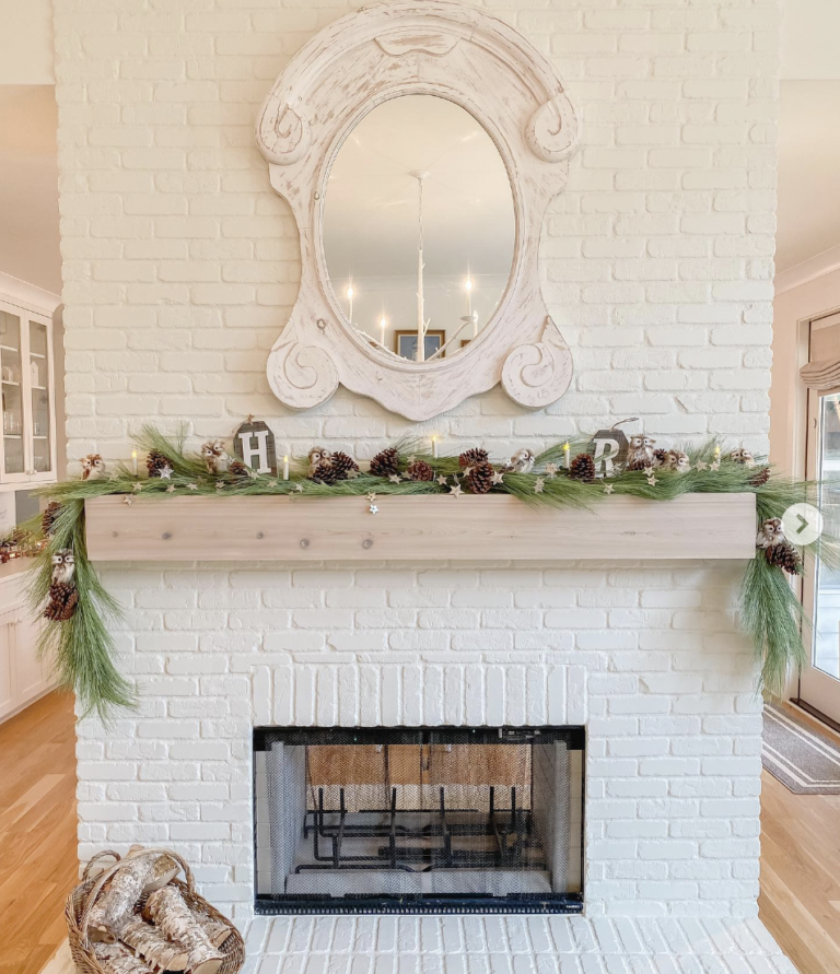 30 Gorgeous White Brick Fireplace Ideas To Update Your Home