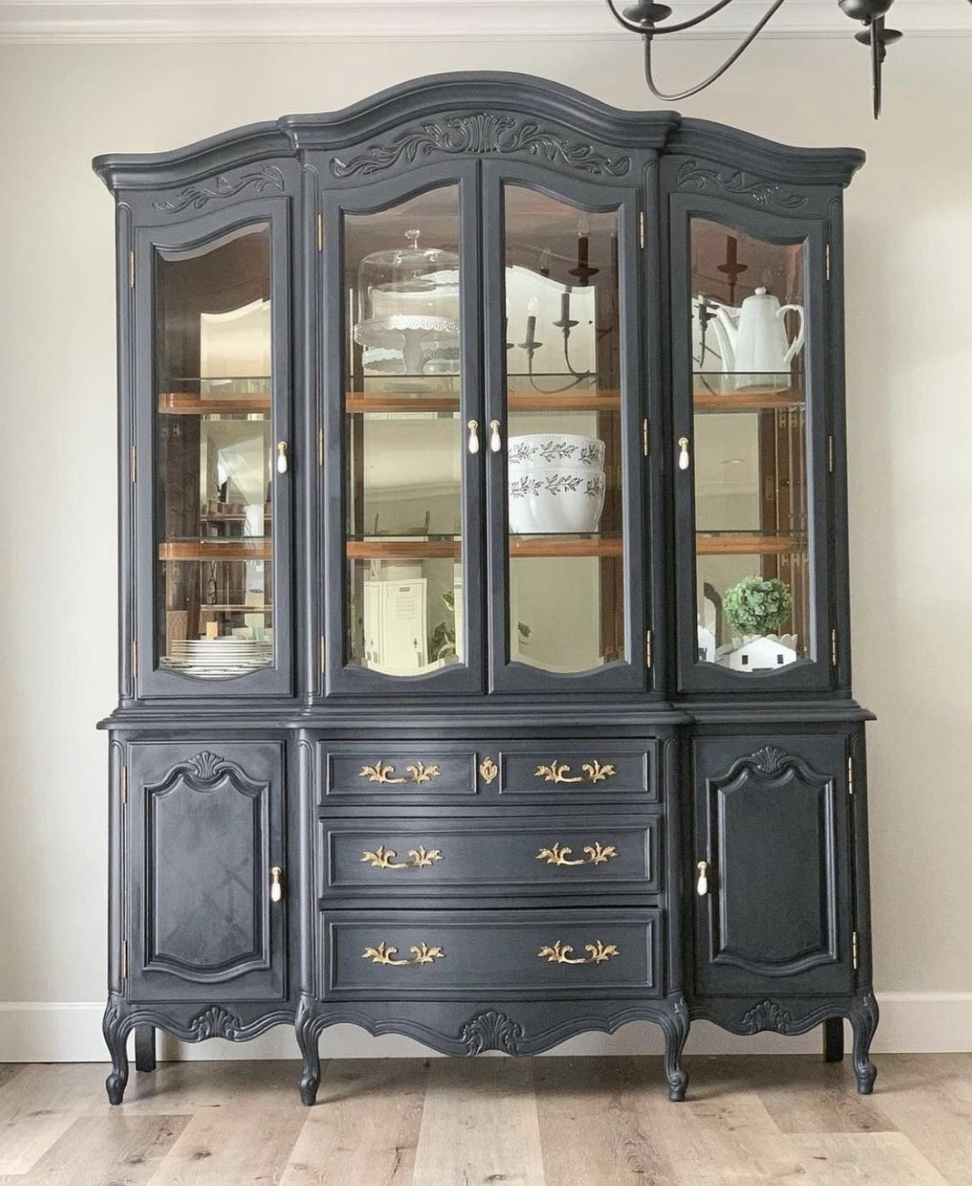 30 Black China Cabinets To Enhance Your Interiors