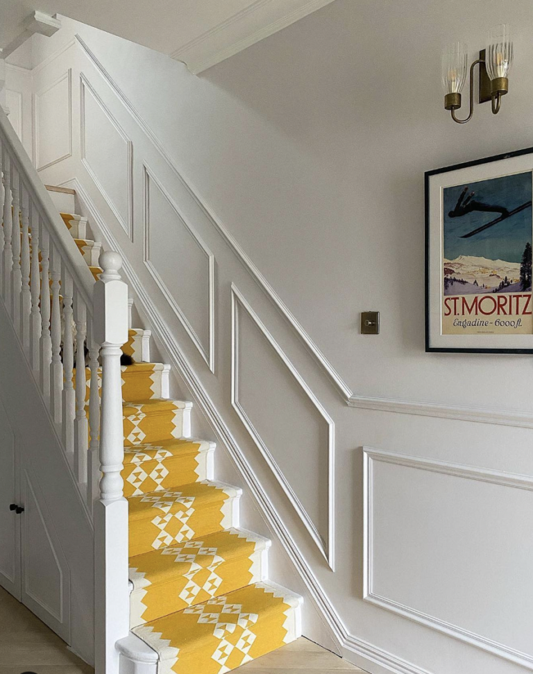 30 Gorgeous Stair Skirt Board Trim Ideas To Protect Your Walls