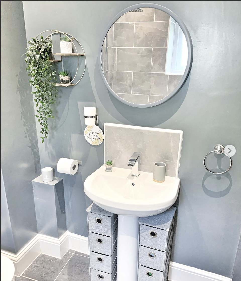 30 Beautiful Grey Bathroom Ideas To Bring A Sense Of Calm