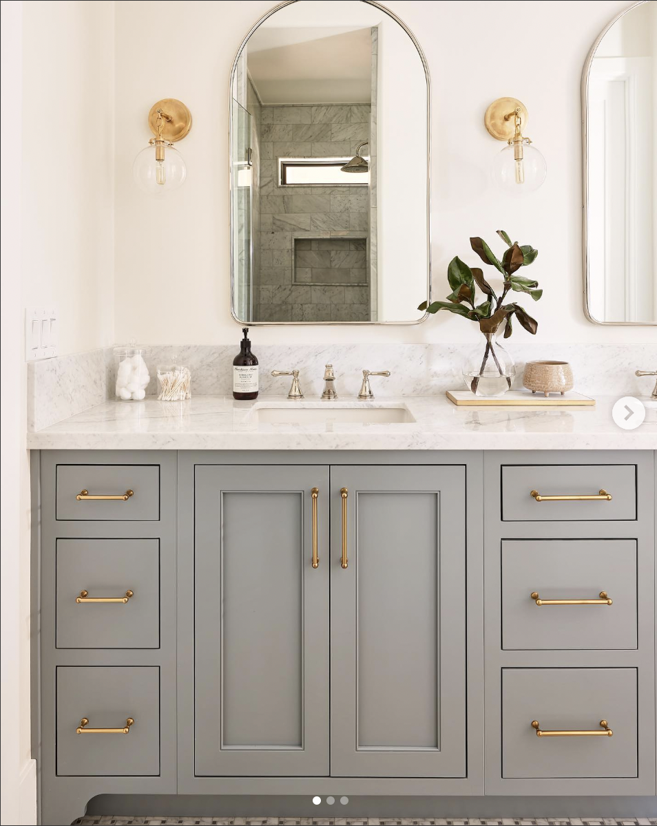 30 Beautiful Grey Bathroom Ideas To Bring A Sense Of Calm