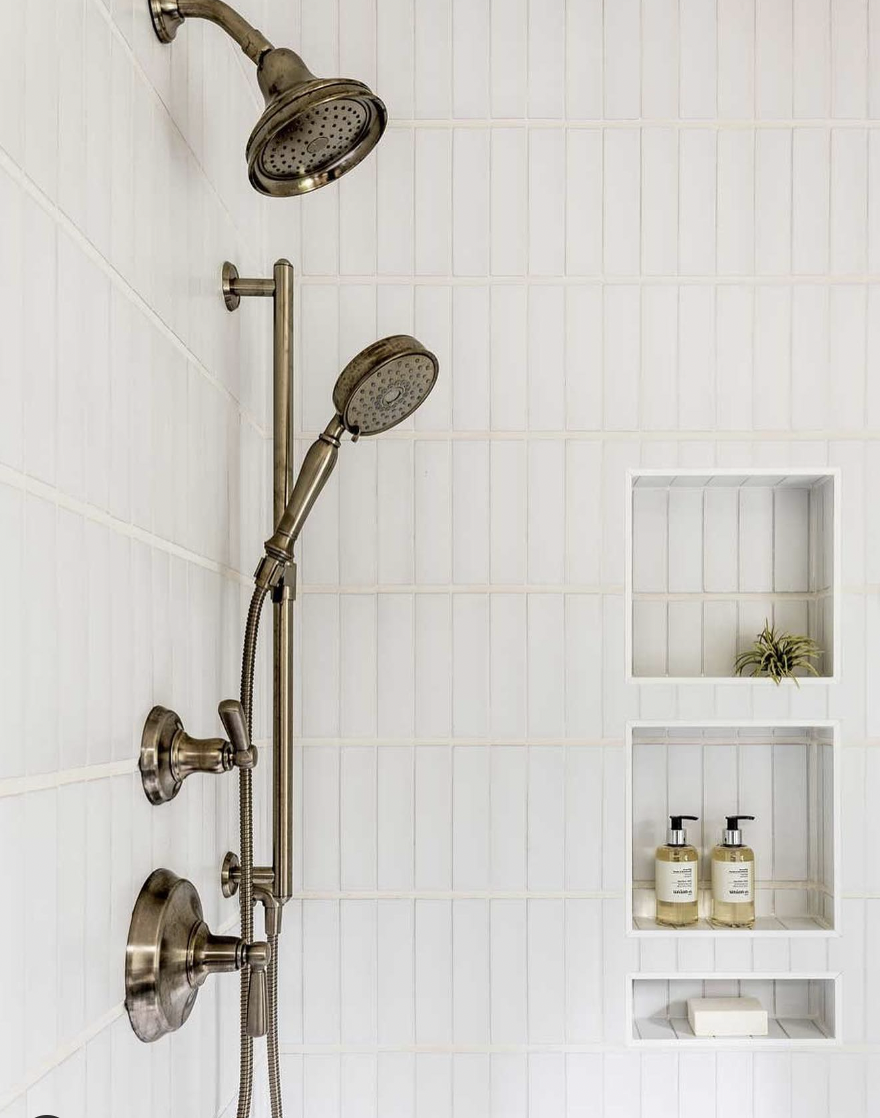 30 Fantastic Shower Niche Trim Ideas For Your Bathroom