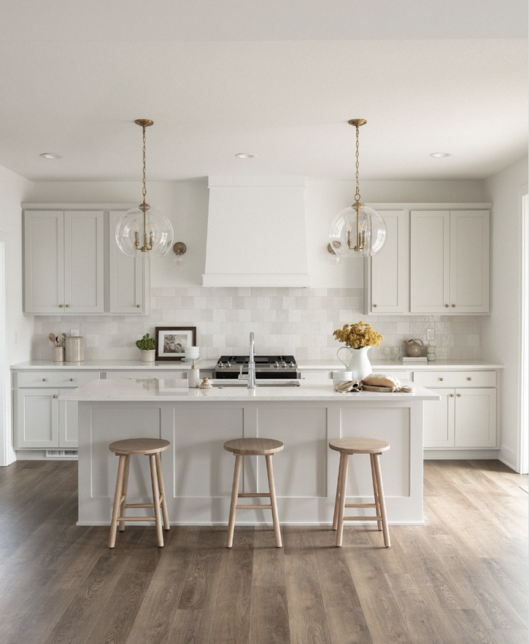 35 Amazing White Cabinets With Gold Hardware For A Luxurious Look