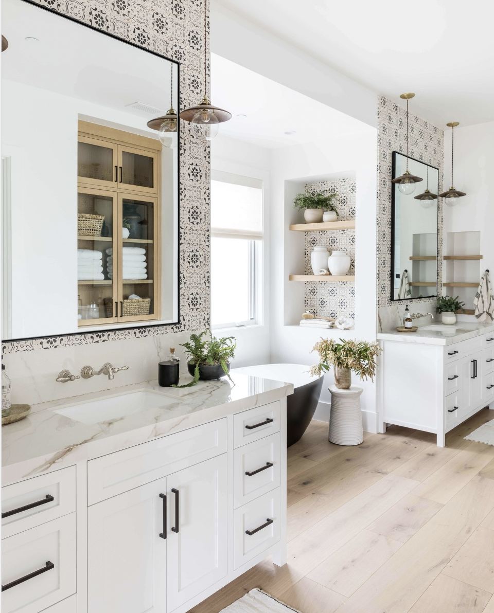 25 Bathroom Shelves For Towels Ideas To Get Organised