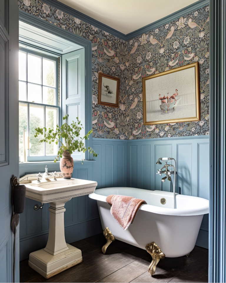 30 Amazing Wainscoting Bathroom Ideas You Will Love