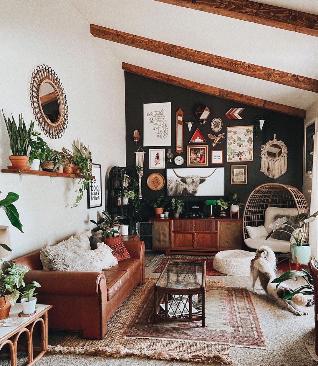 Eclectic Boho Vibes in a Rustic Palette