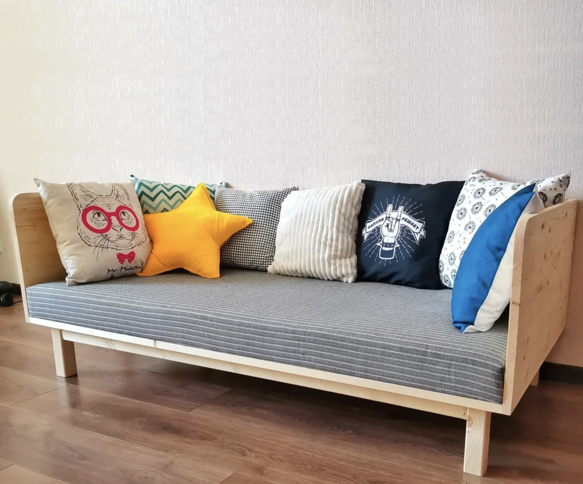 Scandinavian Simplicity Sofa