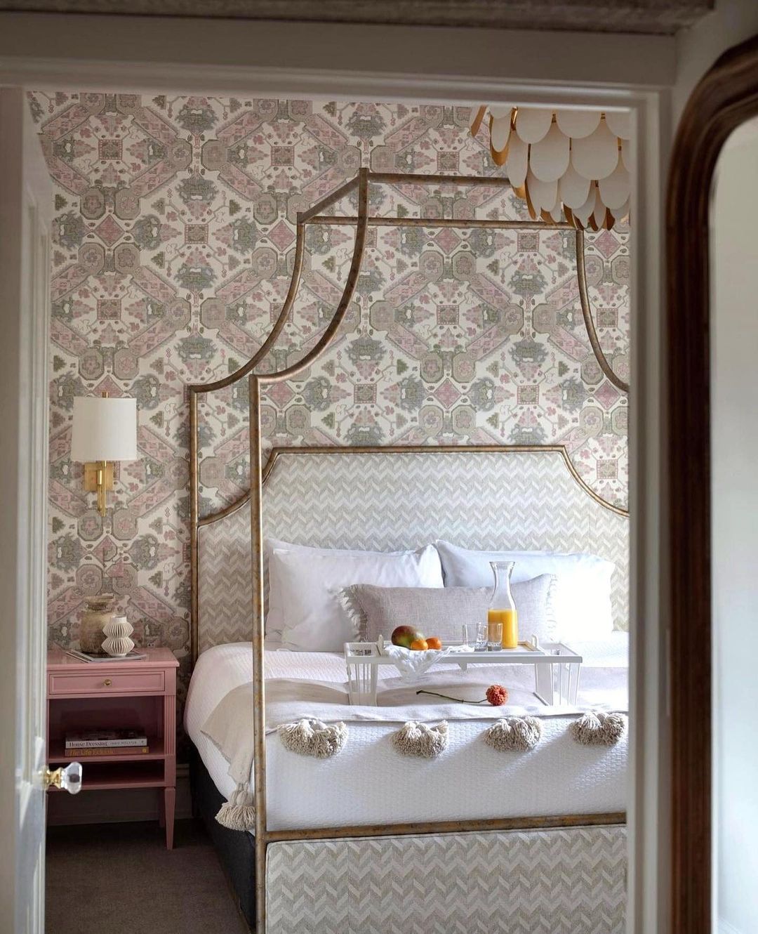 Regal Elegance in a Canopy Bed