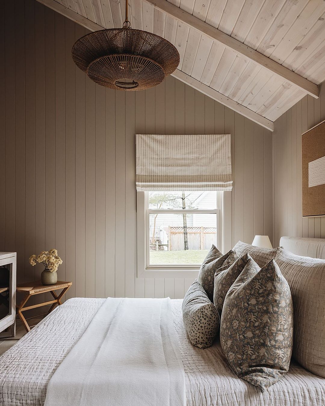 Cozy Cottage with Woven Textures And Shiplap Wall