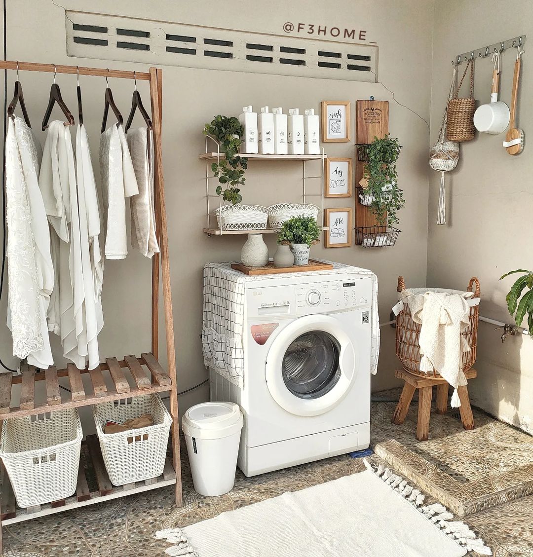 Maximize Vertical Space - Best Laundry Room Shelving Ideas