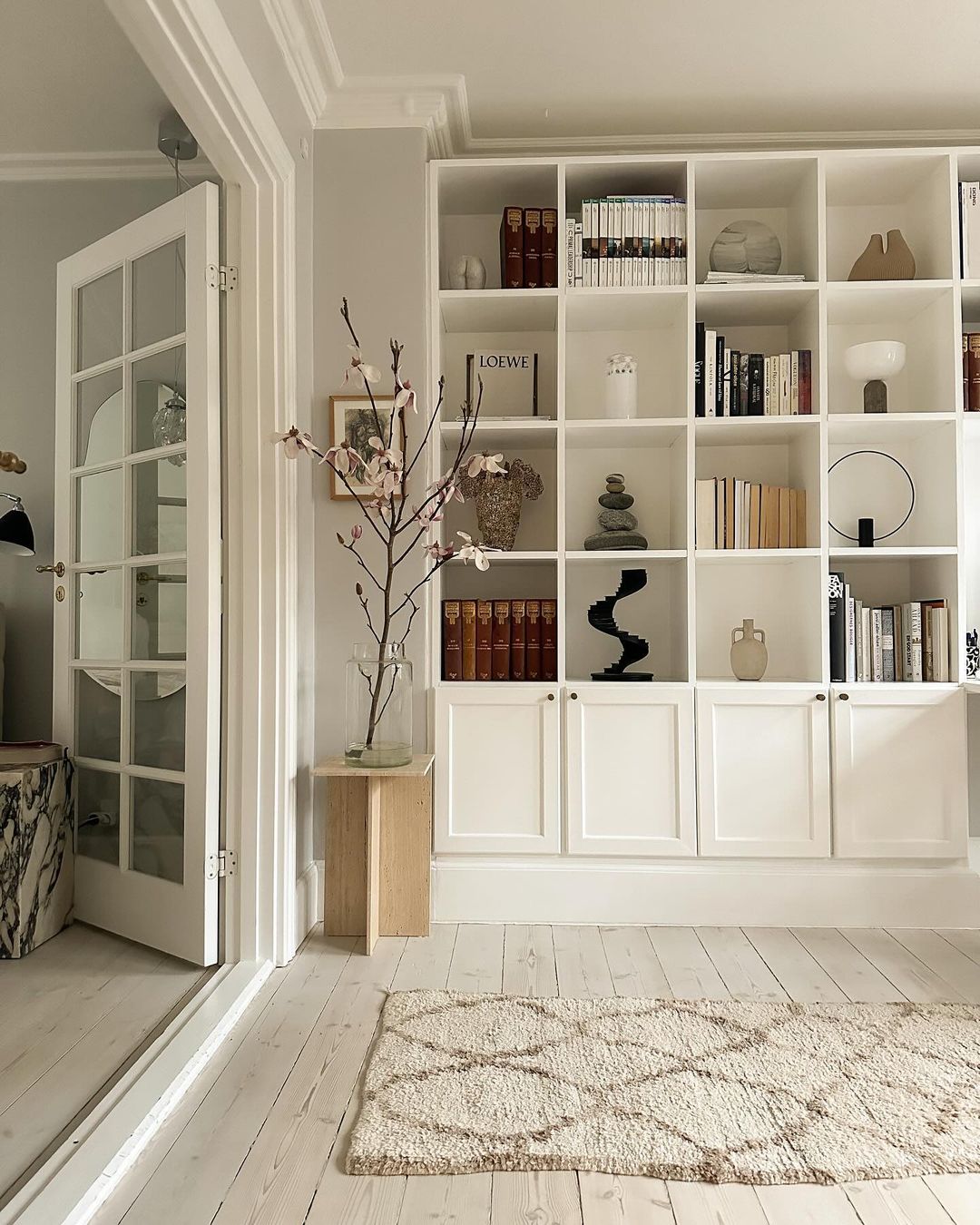 Scandinavian Serenity in Shelf Design