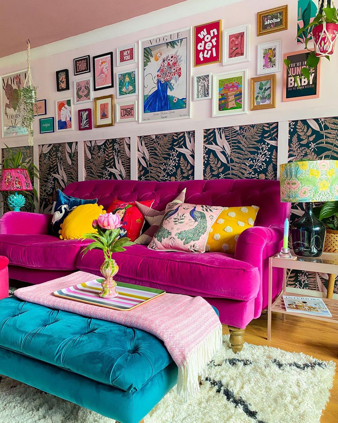 Bold and Eclectic Comfort