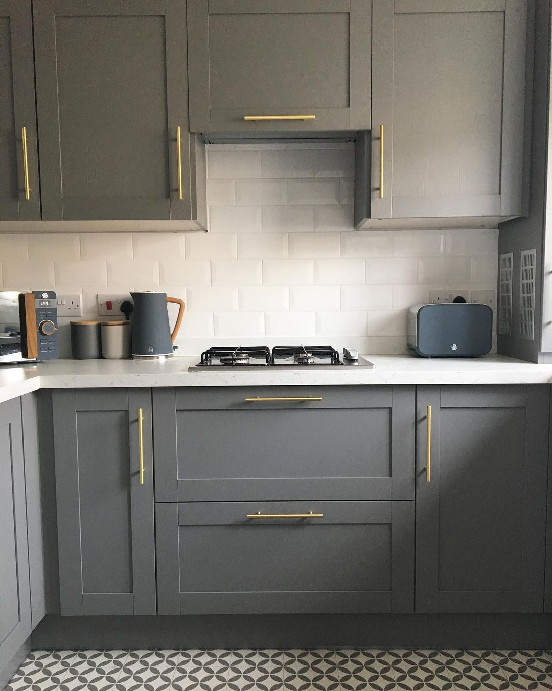 Monochrome Contrast Kitchen Design