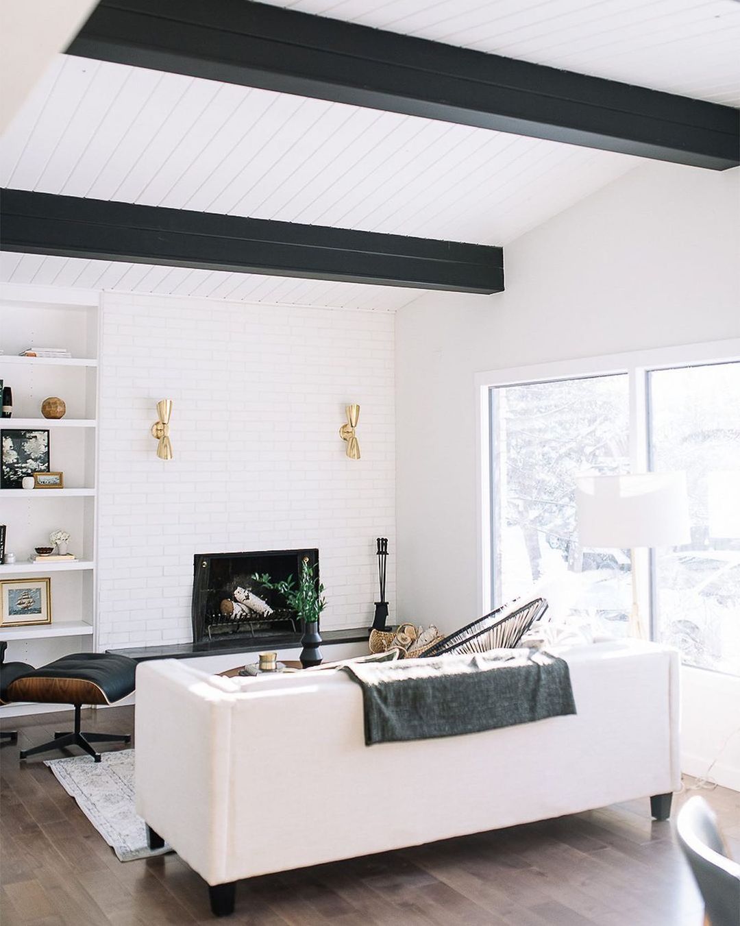 Modern Monochrome with Bold Beams